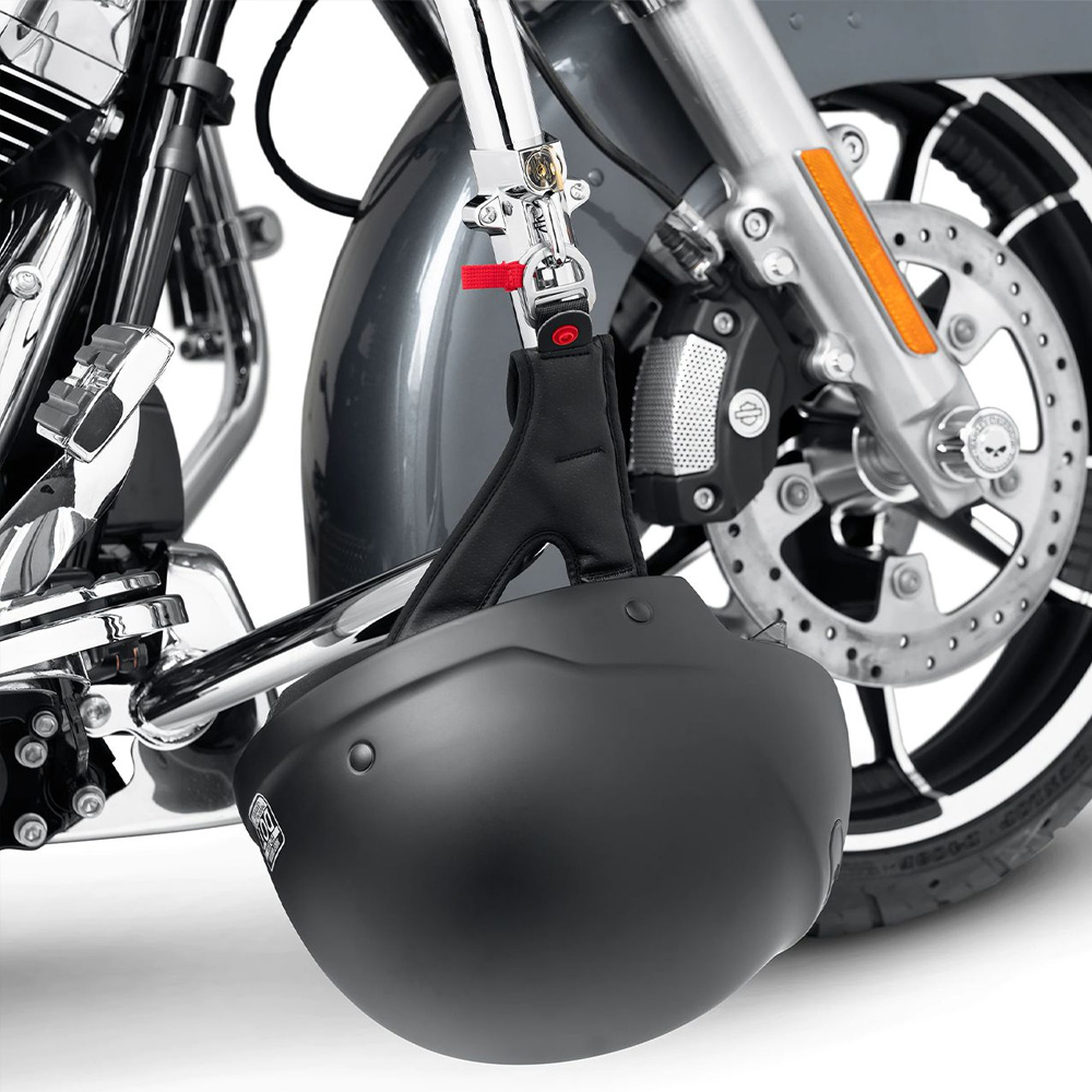 ヘルメットロック ユニバーサルタイプ クローム