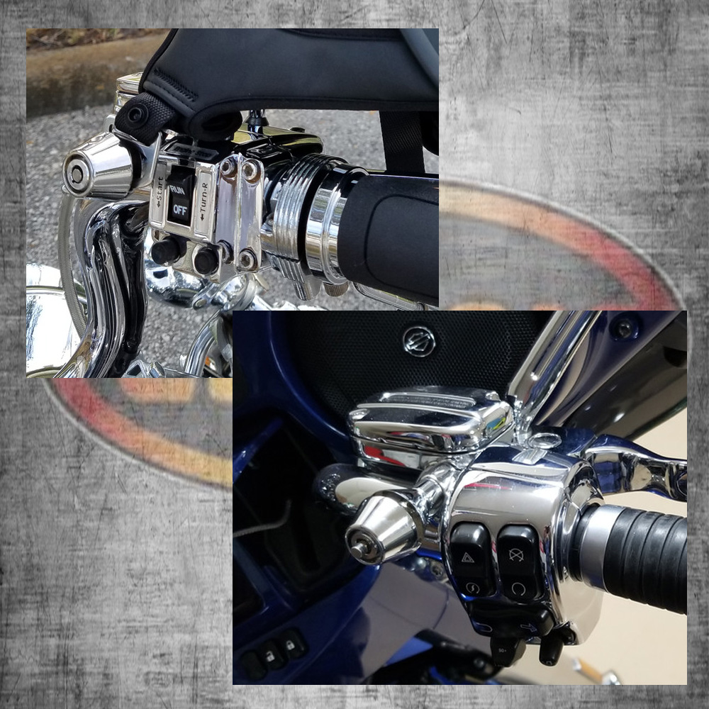 スマートヘルメットロック クローム