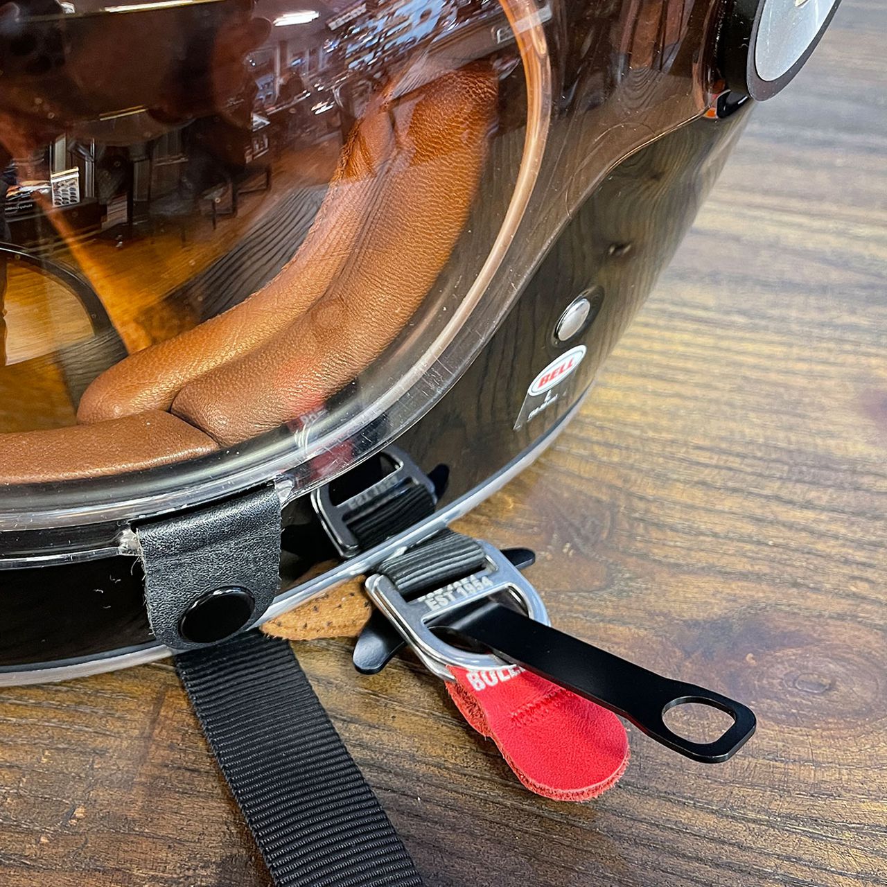 ヘルメットエクステンダー T型ヘルメットロック ブラック