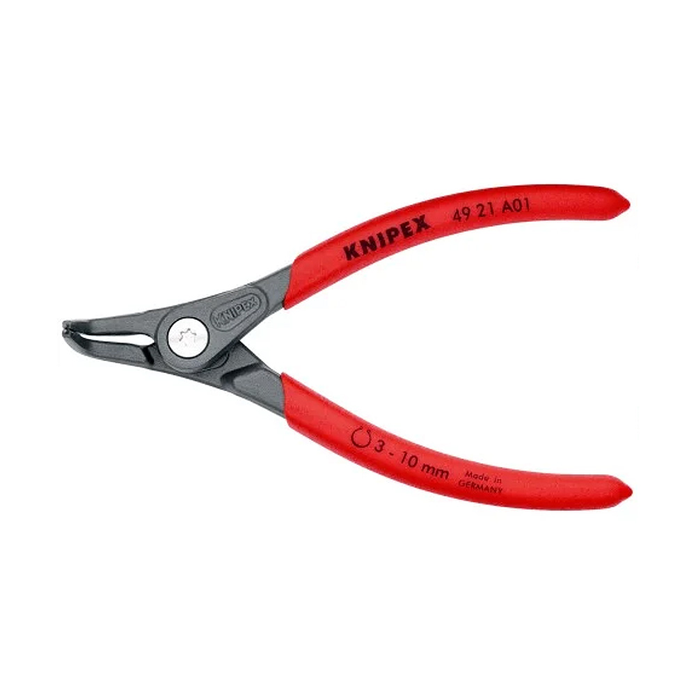 精密スナップリングプライヤー 軸用 90度 曲爪