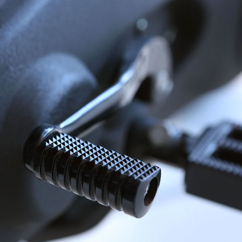 モト シフトペグ (2.5インチ) ブラック