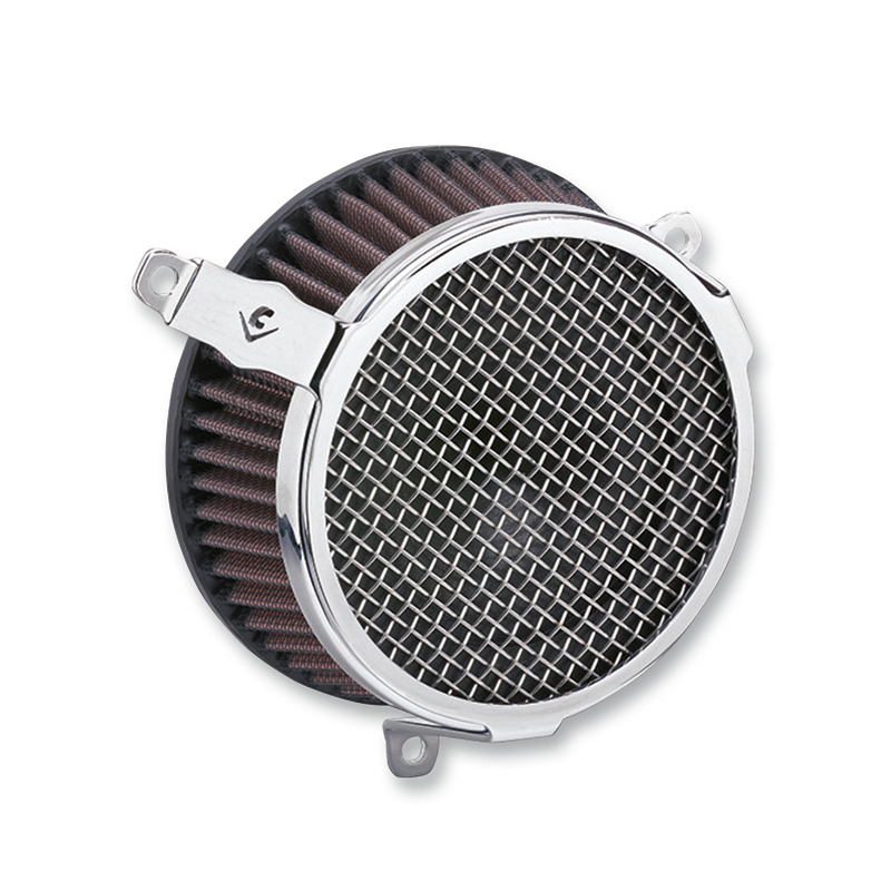 【12月限定セール】 エアクリーナーキット プレーン クローム