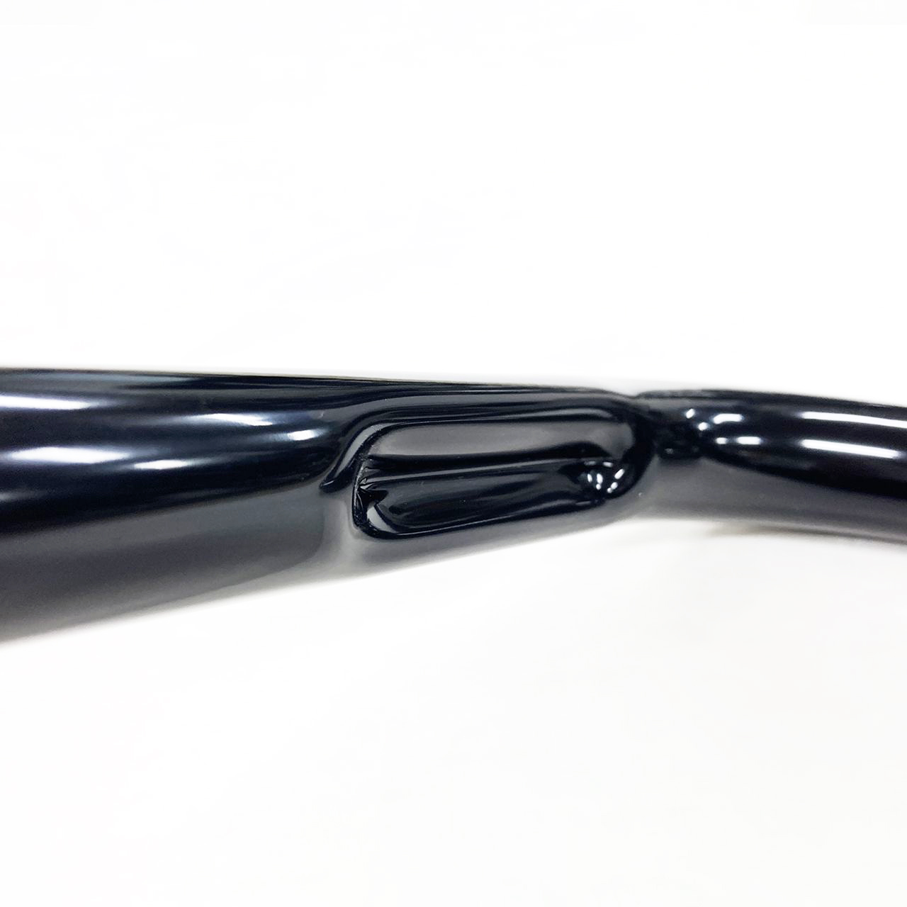 ショートエイプ・ハンドルバー 1インチ・ディンプル加工あり ブラックパウダーコート