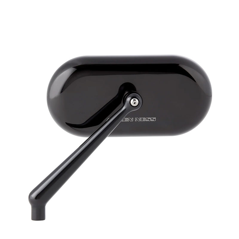 【クリスマスセール】鍛造ミラー オーバル ブラック 右用