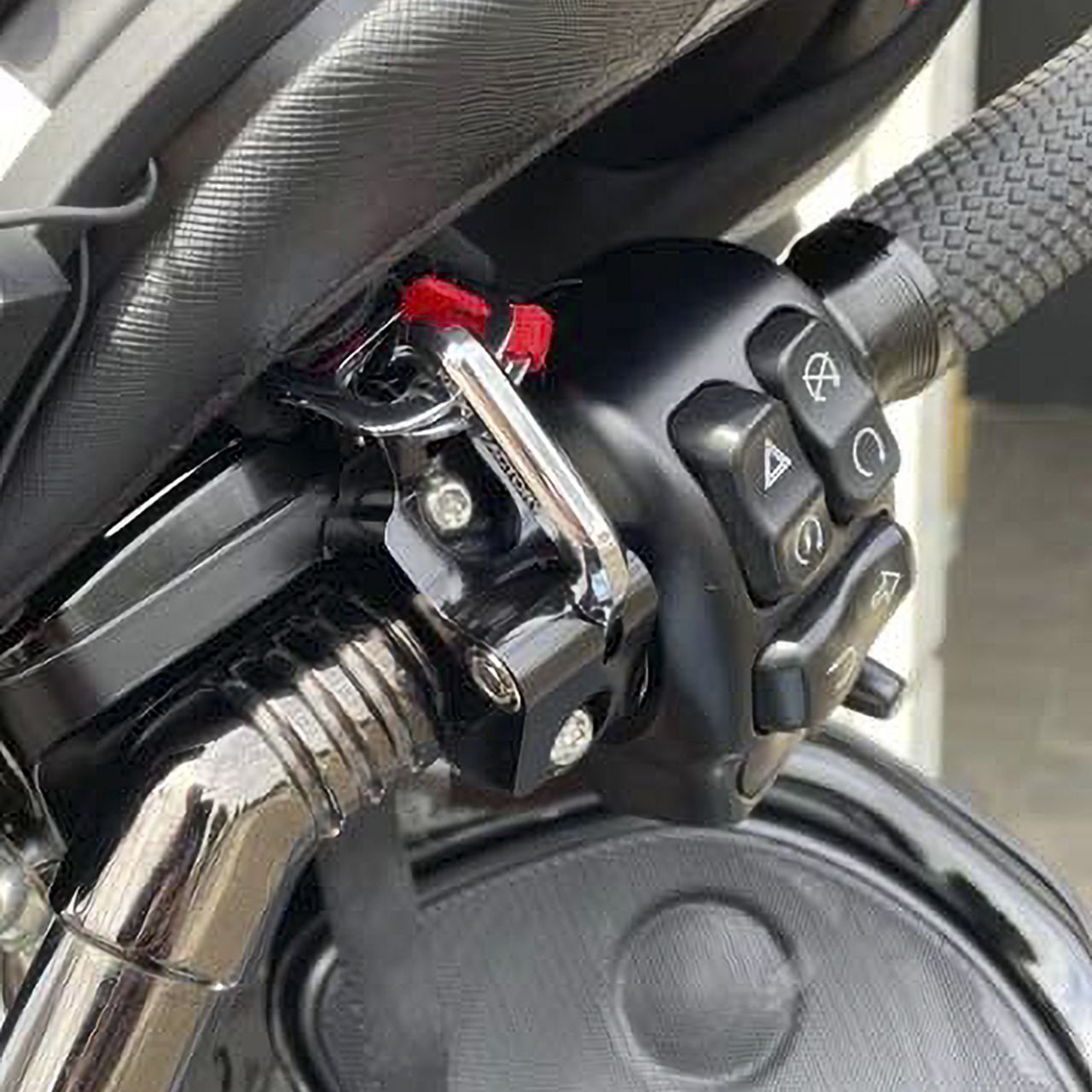 【12月限定セール】 ネクストレベル ヘルメットロック付き パーチクランプセット