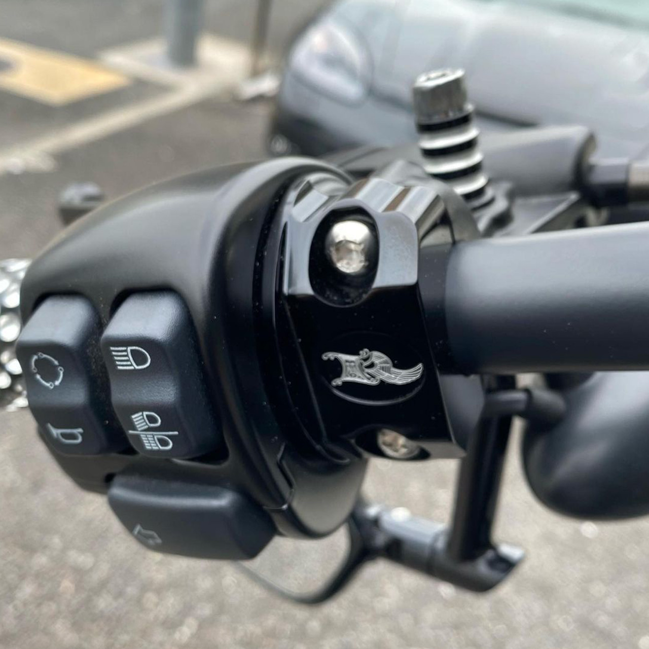 【12月限定セール】 ネクストレベル ヘルメットロック付き パーチクランプセット