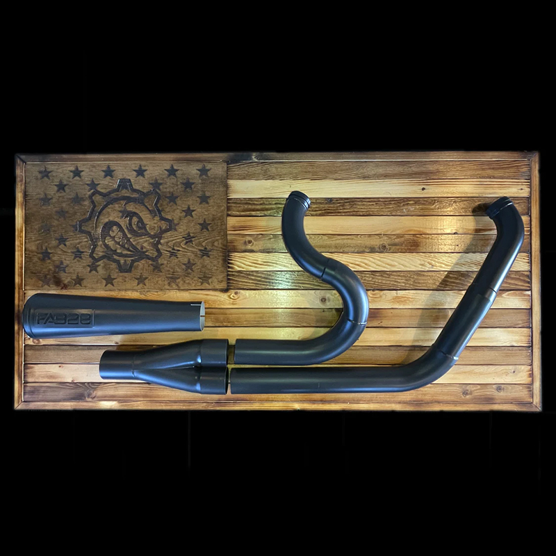 【12月限定セール】 2in1 フルエキゾーストマフラー メガホン ブラックセラミック