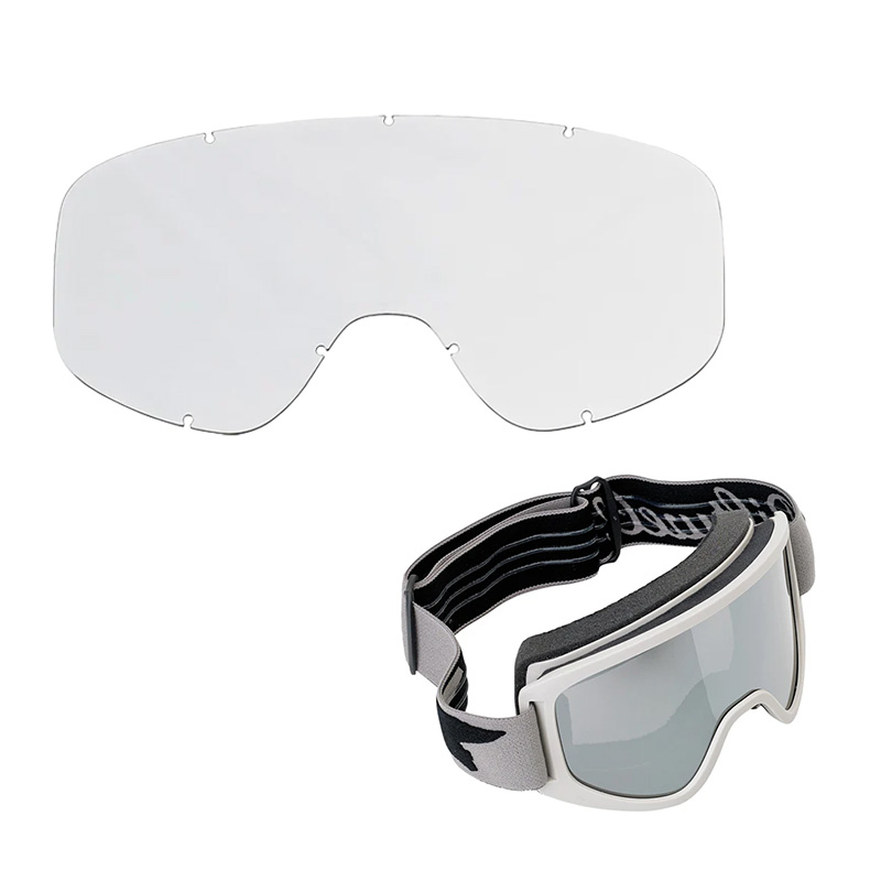 モト2.0 ゴーグル用レンズ クローム