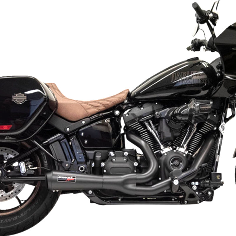 【クリスマスセール】ロードレイジ リッパーショート 2in1 フルエキゾーストマフラー ブラック