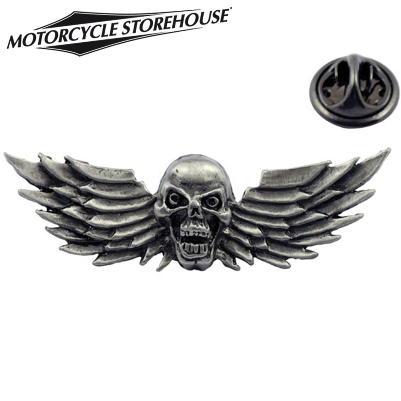 フライングスカル ピンバッジ