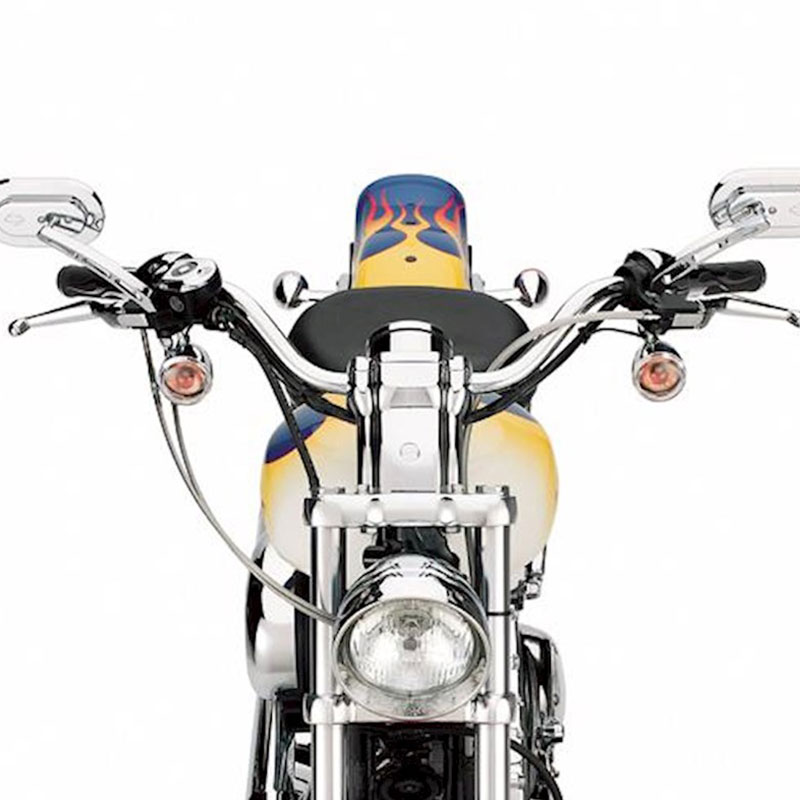 リーチ ハンドルバー クローム