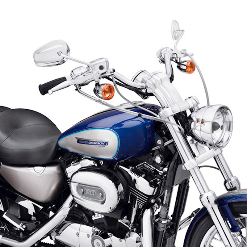 リーチ ハンドルバー クローム