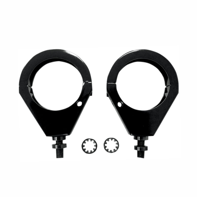 ウインカー フォークマウント 49mm ブラック