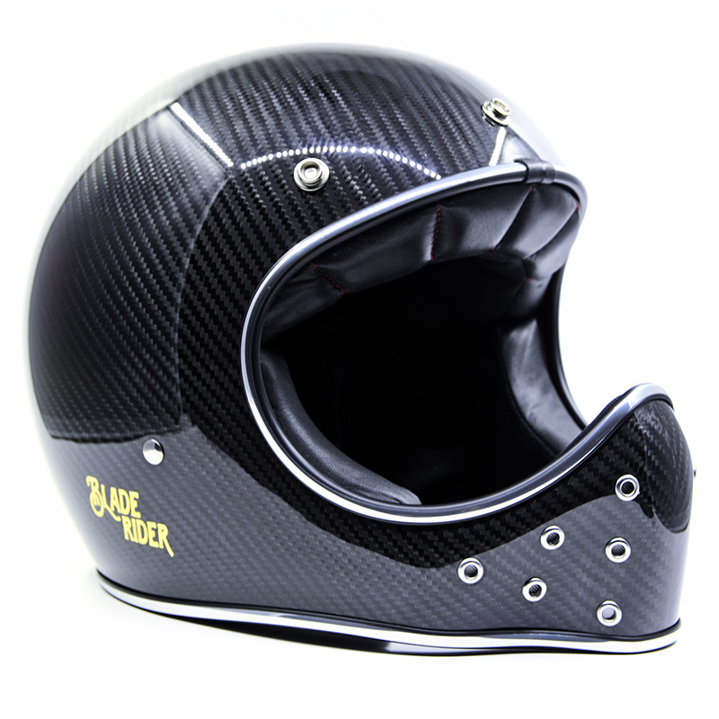 ブレードライダー フルフェイスヘルメット グロスブラックカーボン