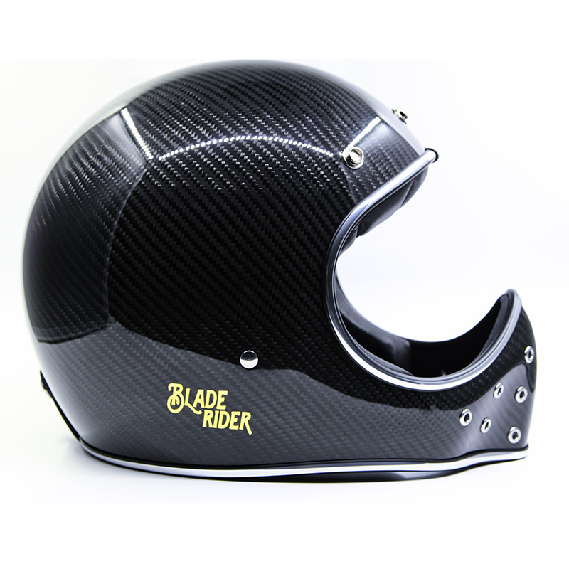 ブレードライダー フルフェイスヘルメット グロスブラックカーボン