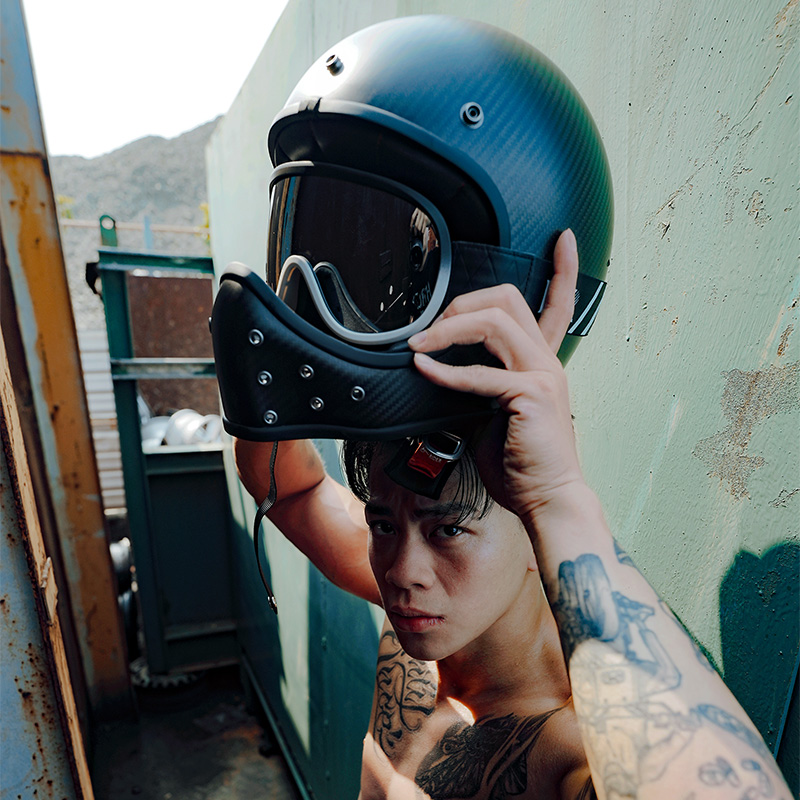 ブレードライダー フルフェイスヘルメット マットブラックカーボン