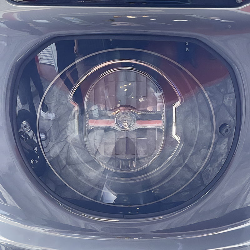 ローライダーST用 ヘッドライトレンズキット ライトスモーク