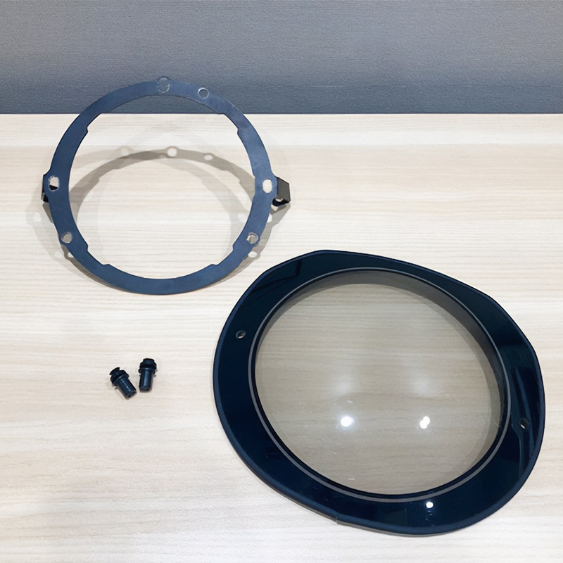 ローライダーST用 ヘッドライトレンズキット ライトスモーク