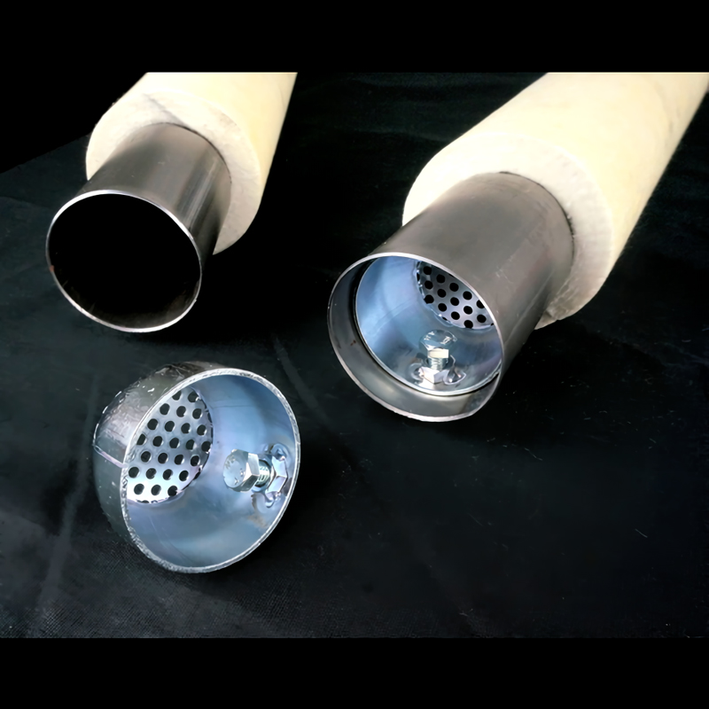 コブラ製 3インチスリップオンマフラー用 クワイエットバッフル2本+サプリメントキット2個セット(スーパークワイエット仕様)