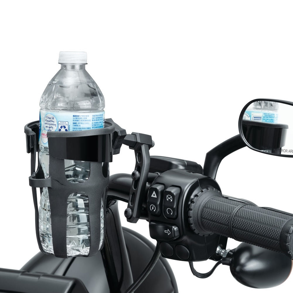 パーチマウント付きユニバーサルリフレックスドリンクホルダー ブラック