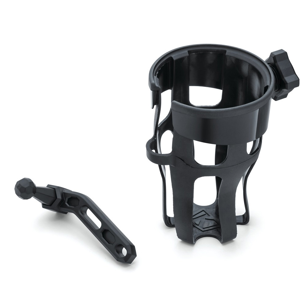 パーチマウント付きユニバーサルリフレックスドリンクホルダー ブラック