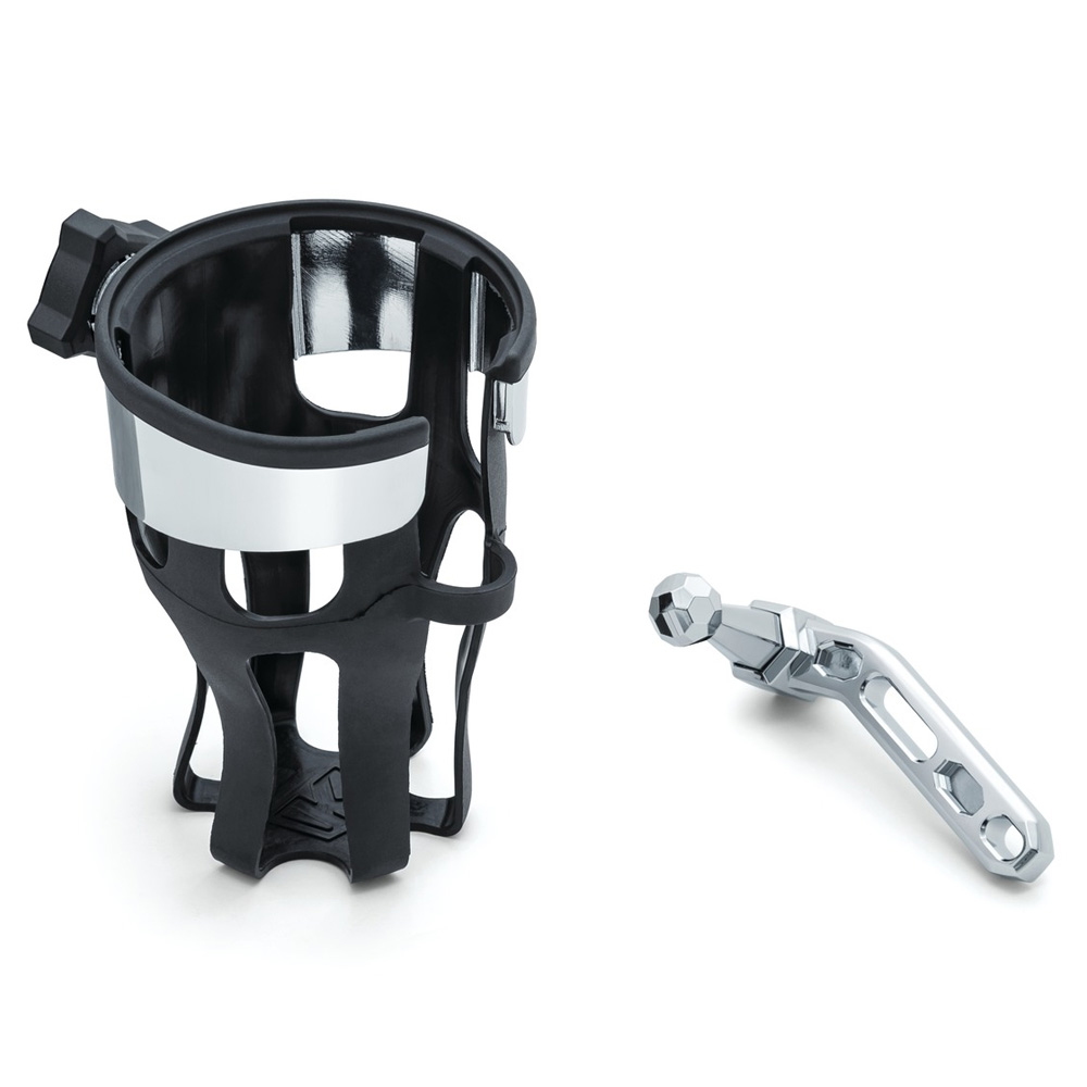 パーチマウント付きユニバーサルリフレックスドリンクホルダー クローム