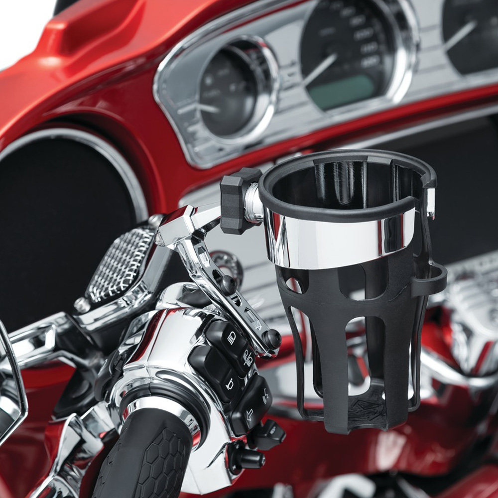 パーチマウント付きユニバーサルリフレックスドリンクホルダー クローム