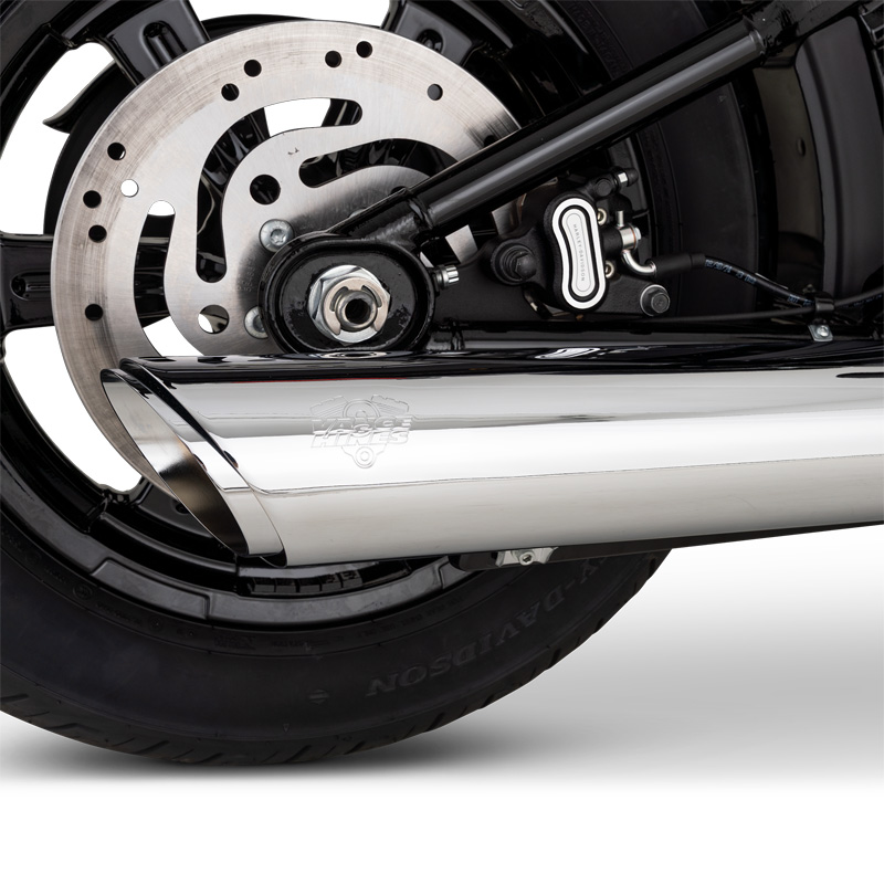 ツインスラッシュ スリップオン マフラー クローム