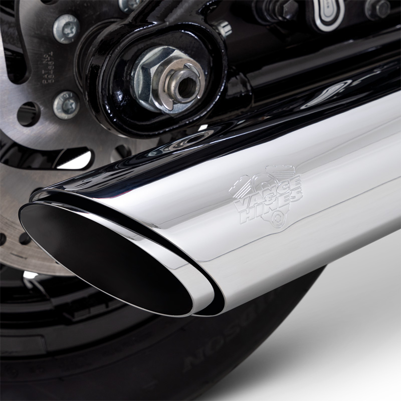 ツインスラッシュ スリップオン マフラー クローム