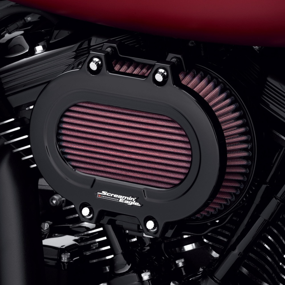 【12月限定セール】 スクリーミンイーグル ベンチレーター エクストリーム エアクリーナー グロスブラック