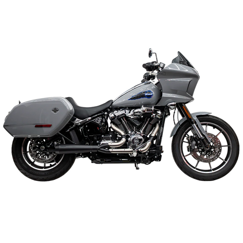 アサルト 2in1 フルエキゾーストマフラー ブラック