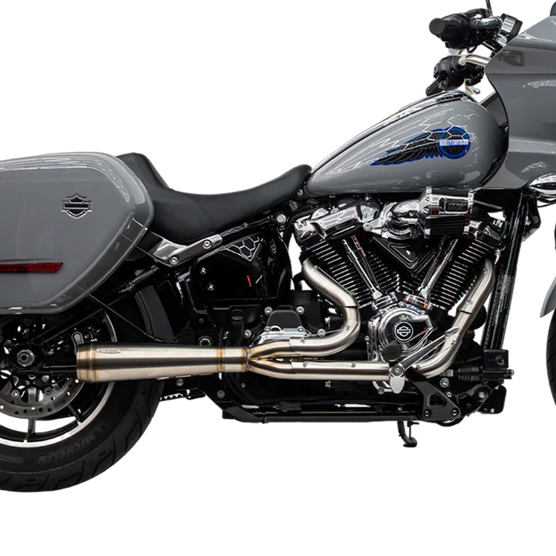 アサルト 2in1 フルエキゾーストマフラー ブラッシュドステンレス