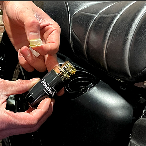 新車ハーレーが踊って喜ぶ添加剤