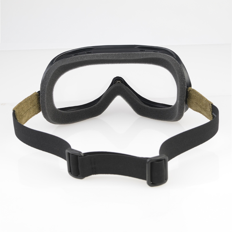 60's ビンテージゴーグル アイビーグリーンレザー 1インチ