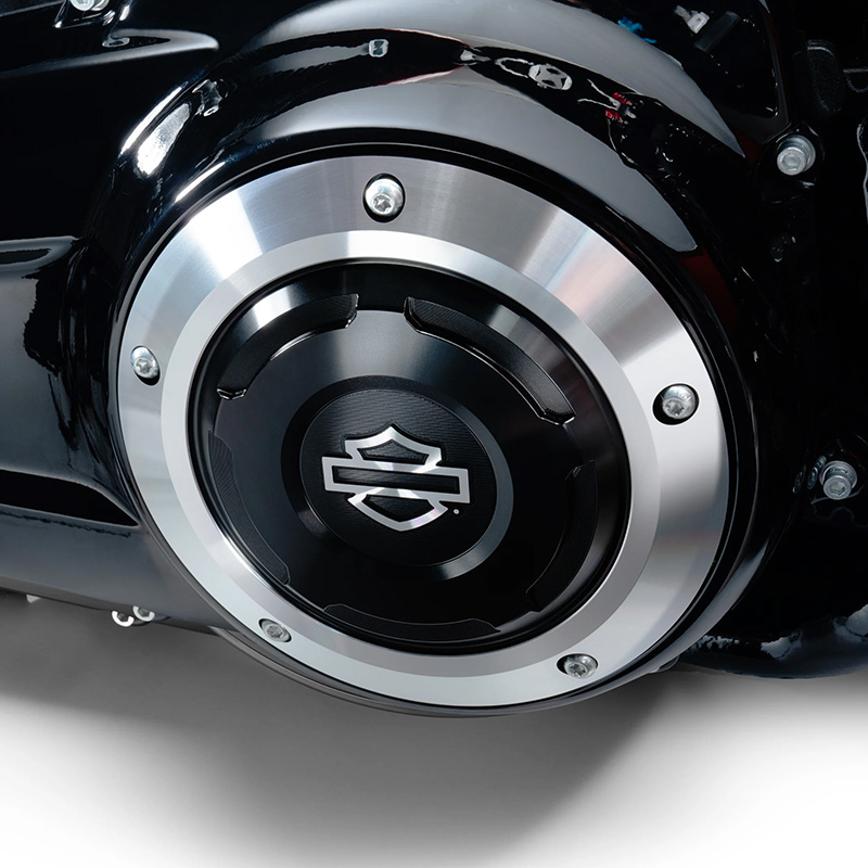 スイッチバック ダービーカバー クリア/ブラック