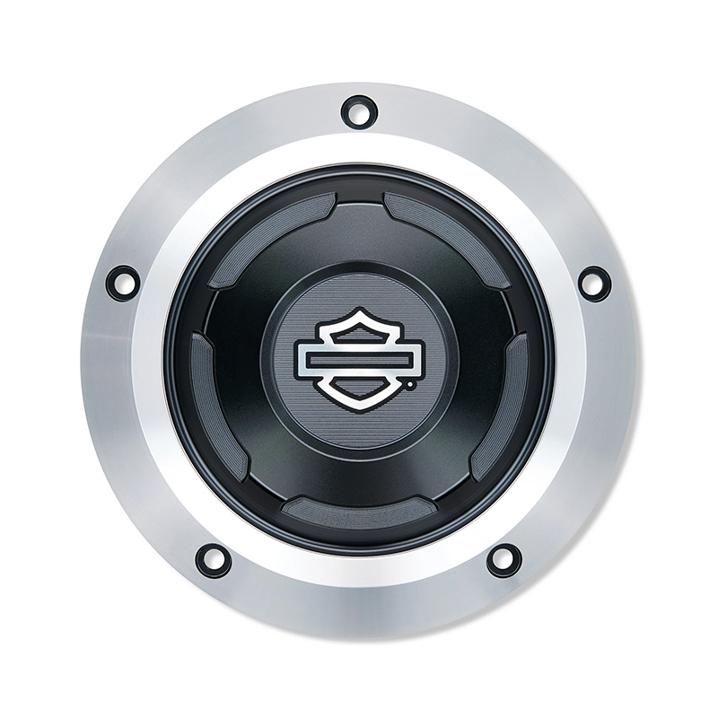 スイッチバック ダービーカバー クリア/ブラック