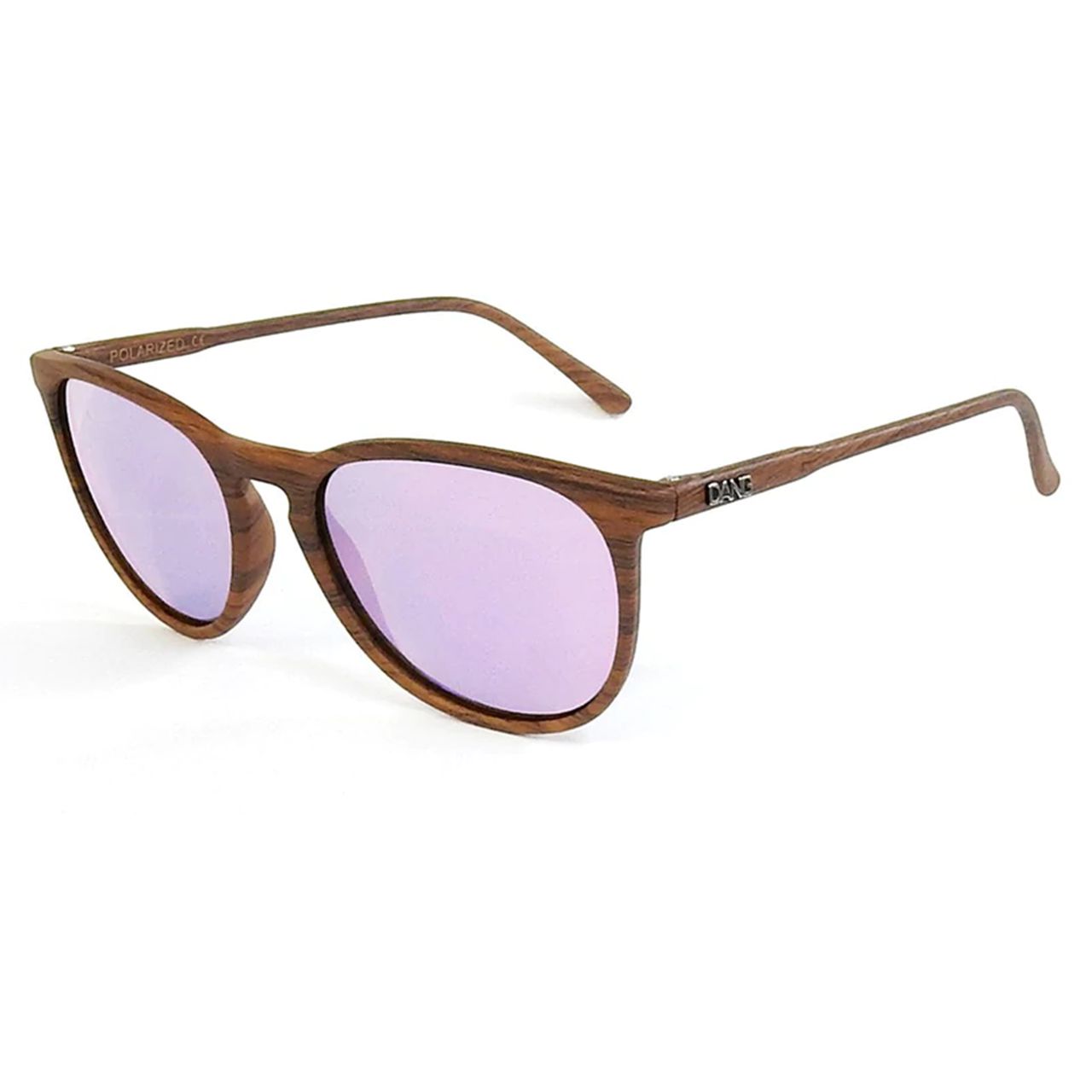 フェントン サングラス ウッドマット/ローズ偏光レンズ