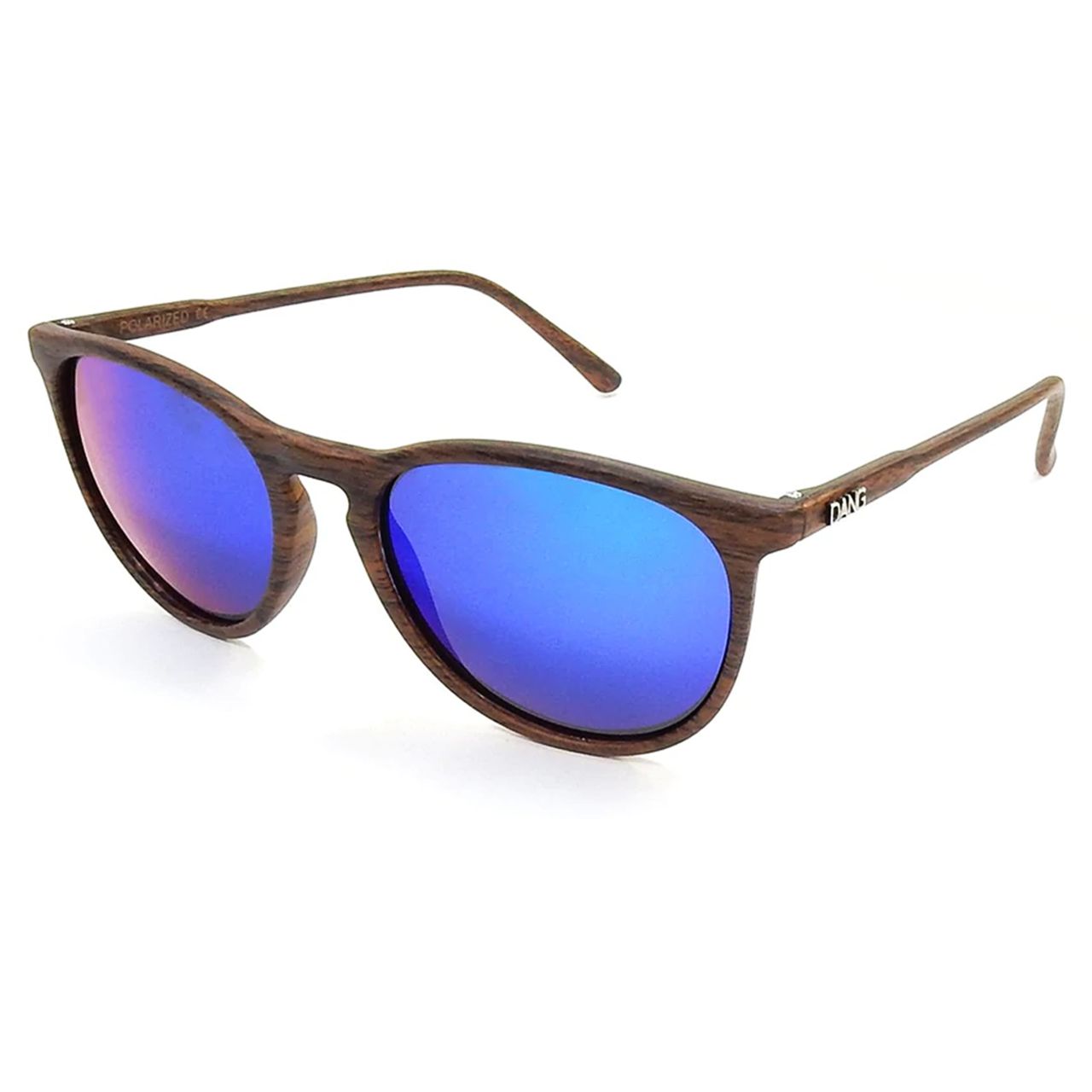 フェントン サングラス ウッド/グリーンミラー偏光レンズ