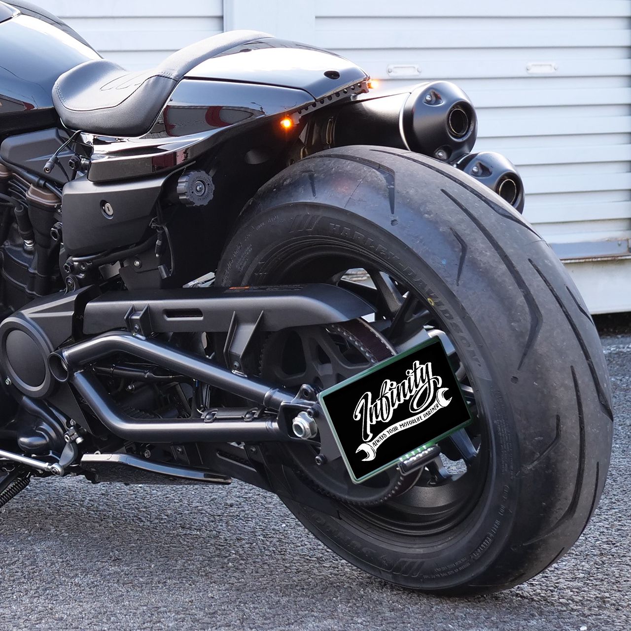 サイドナンバーブラケット・リア用 ウインカー移設キット