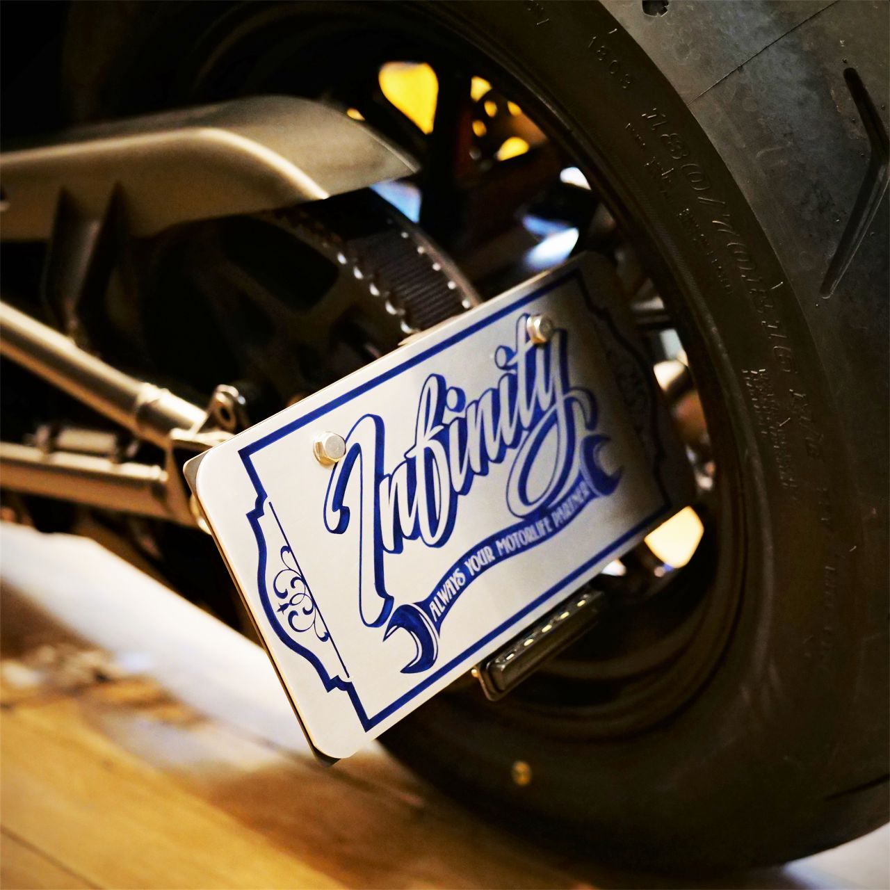 サイドナンバーブラケット・リア用 ウインカー移設キット