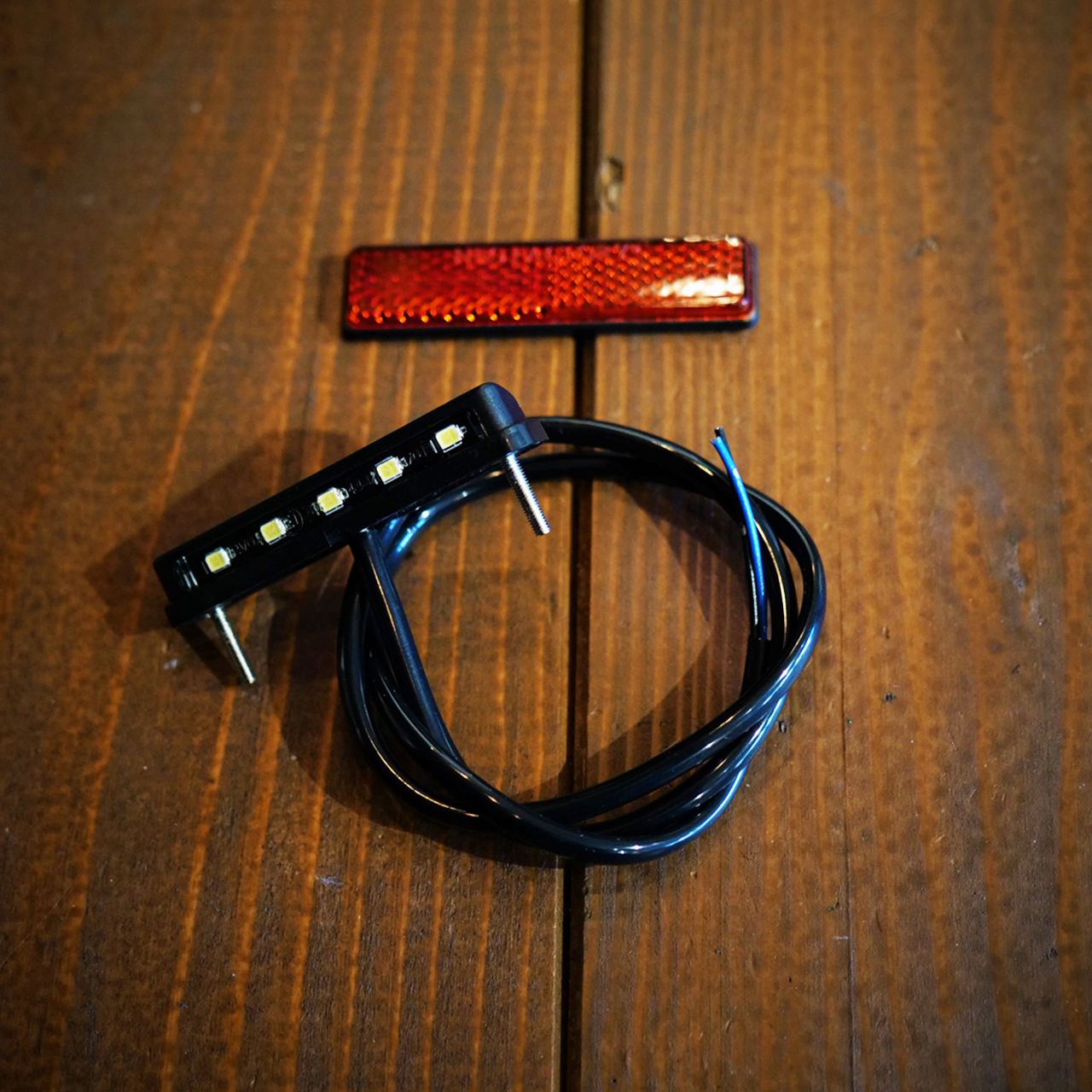 サイドナンバーブラケット・リア用 ウインカー移設キット