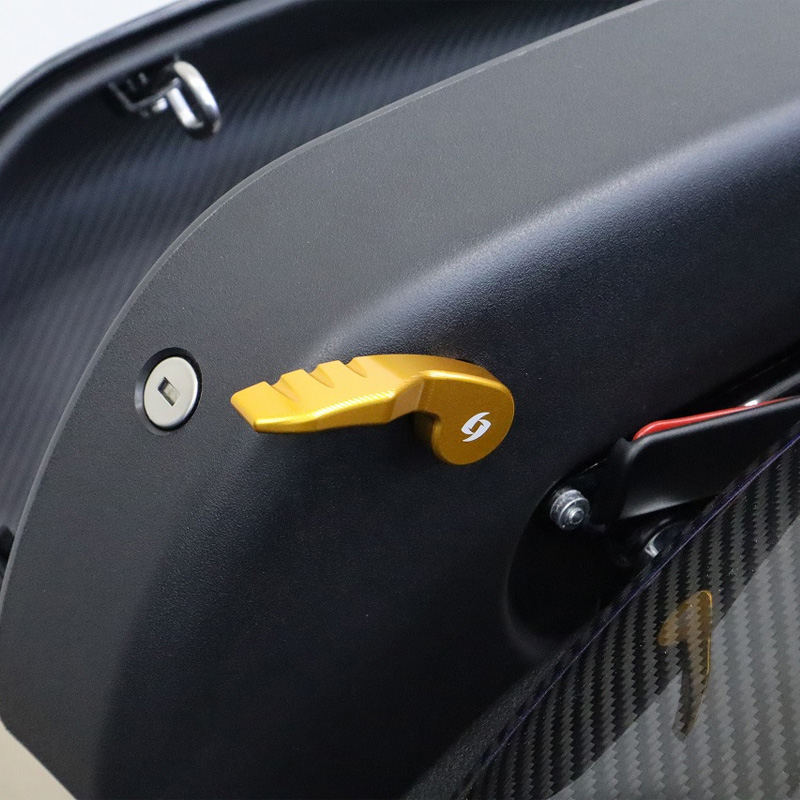 サドルバッグラッチレバー