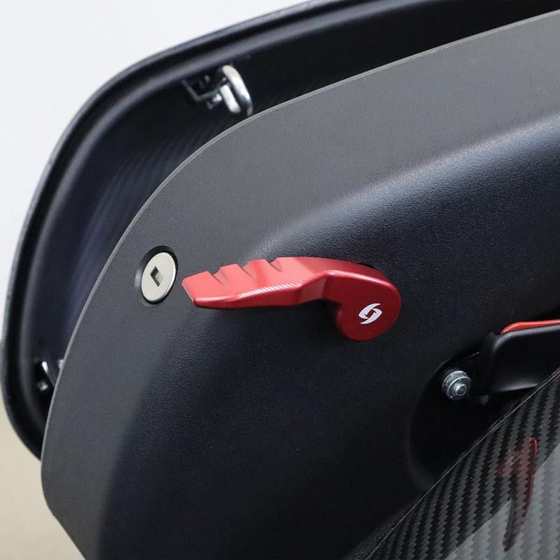 サドルバッグラッチレバー