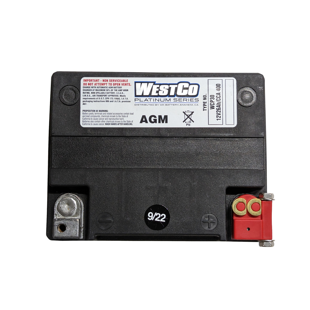 AGMバッテリー WCP30