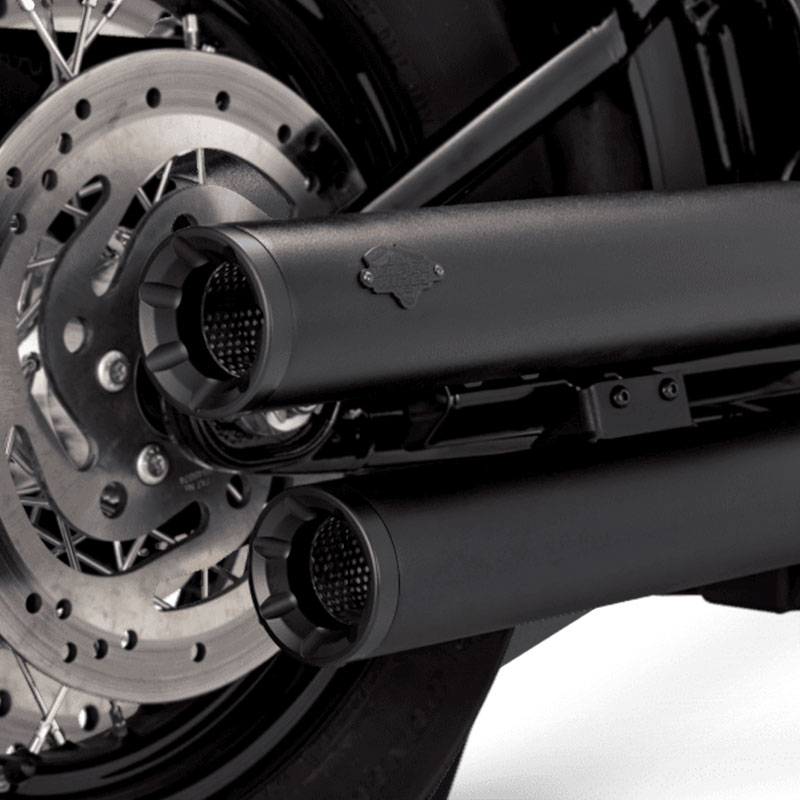 【クリスマスセール】【PCX高性能触媒搭載】 エリミネーター300 スリップオンマフラー ブラック