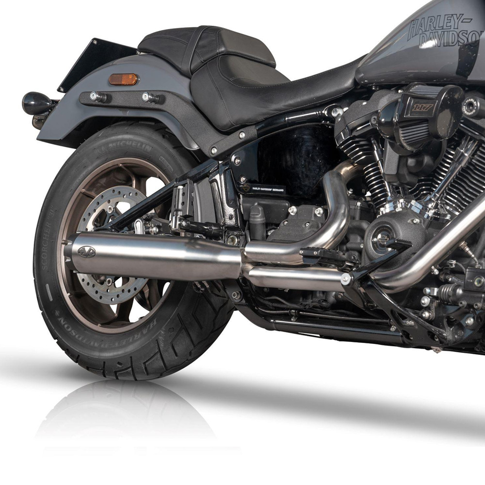 【12月限定セール】 2-1 フルエキゾーストマフラー シルバー