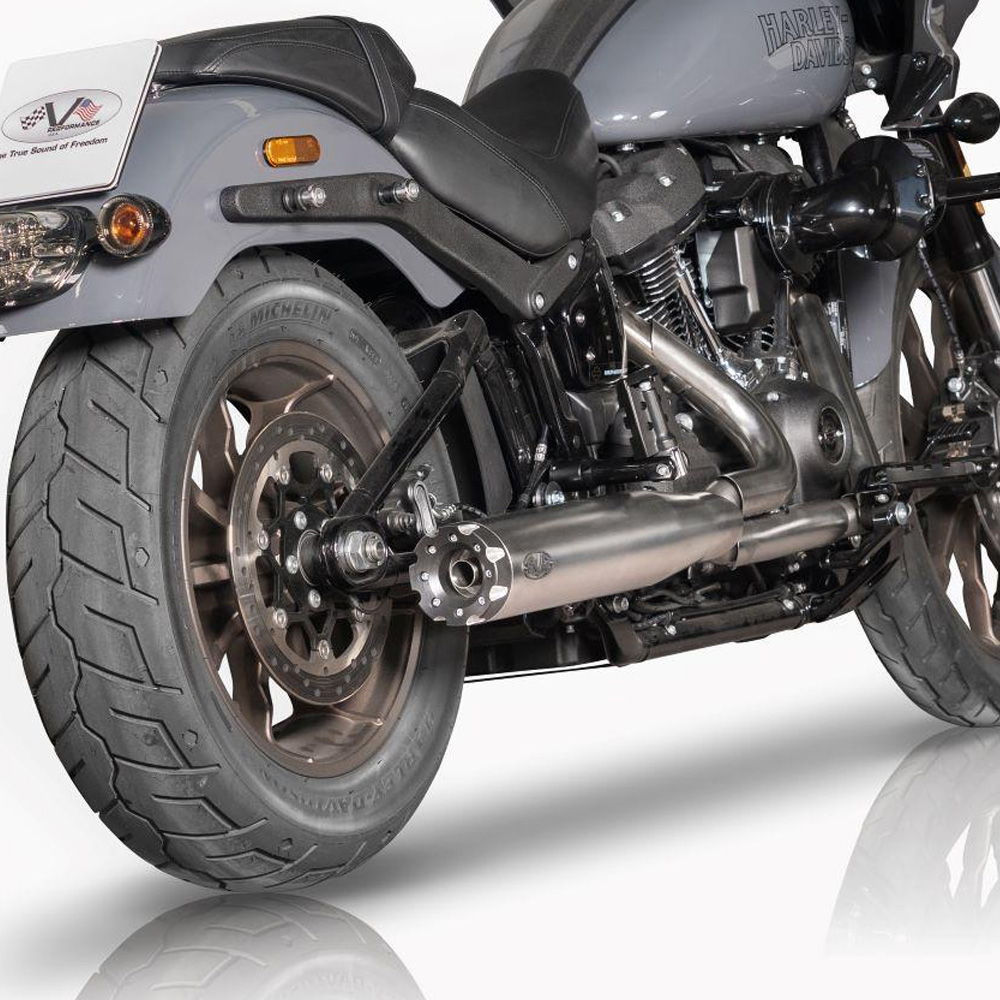 【12月限定セール】 2-1 フルエキゾーストマフラー シルバー