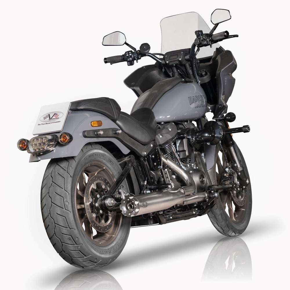 【12月限定セール】 2-1 フルエキゾーストマフラー シルバー