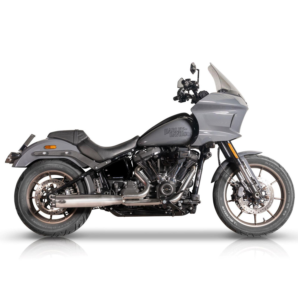 【12月限定セール】 2-1 フルエキゾーストマフラー シルバー