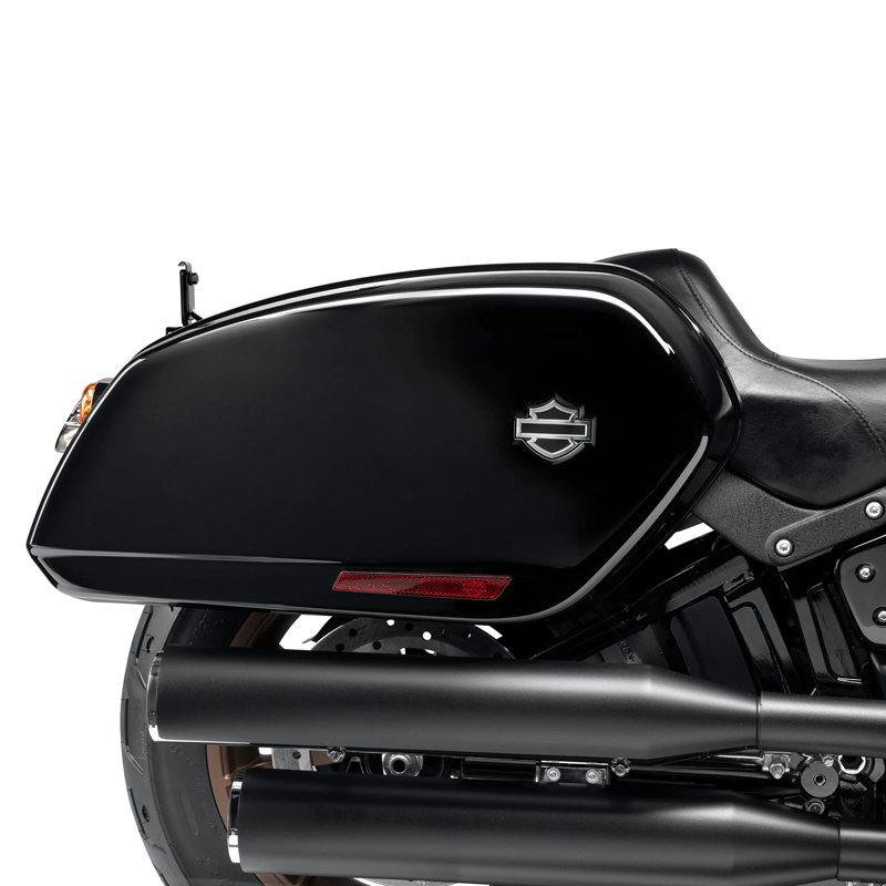 ローライダーSTスタイル サドルバッグ ビビッドブラック
